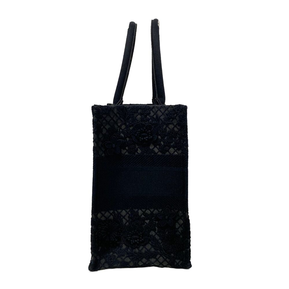 Christian Dior Book Tote Medium Bag / Old Small Tote Bag M1296ZEAX_M911 Black - Picture 4 of 15